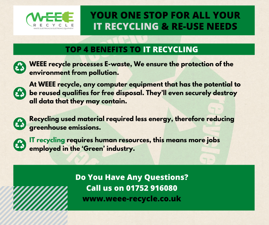 The main benefits of using an IT recycling company